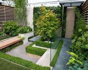 Все о ландшафтном дизайне - Сад в стиле модерн